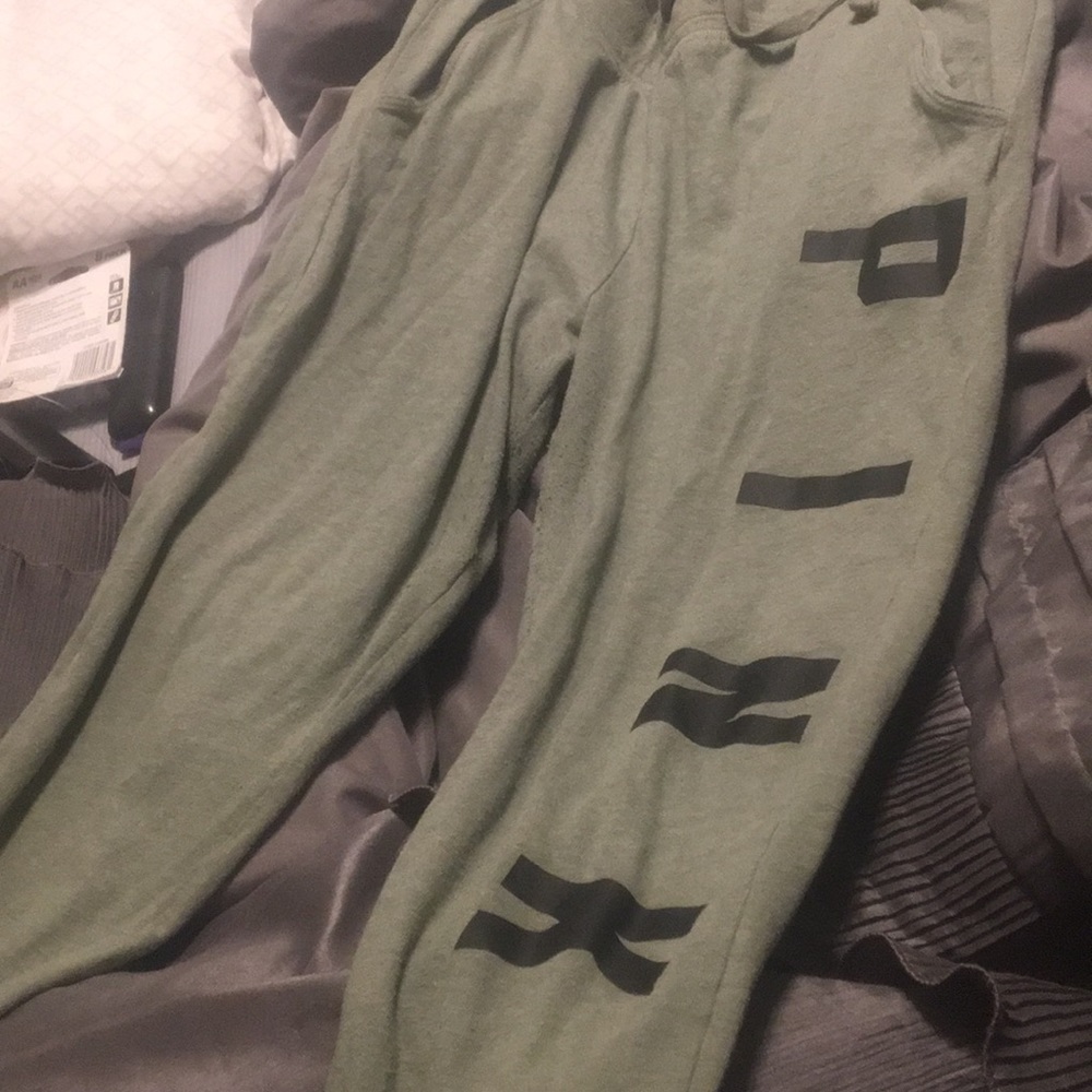 Pink joggers
